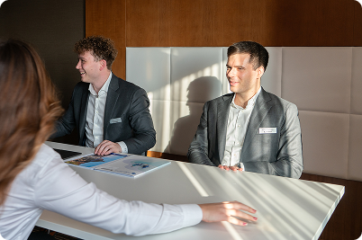 Interview event