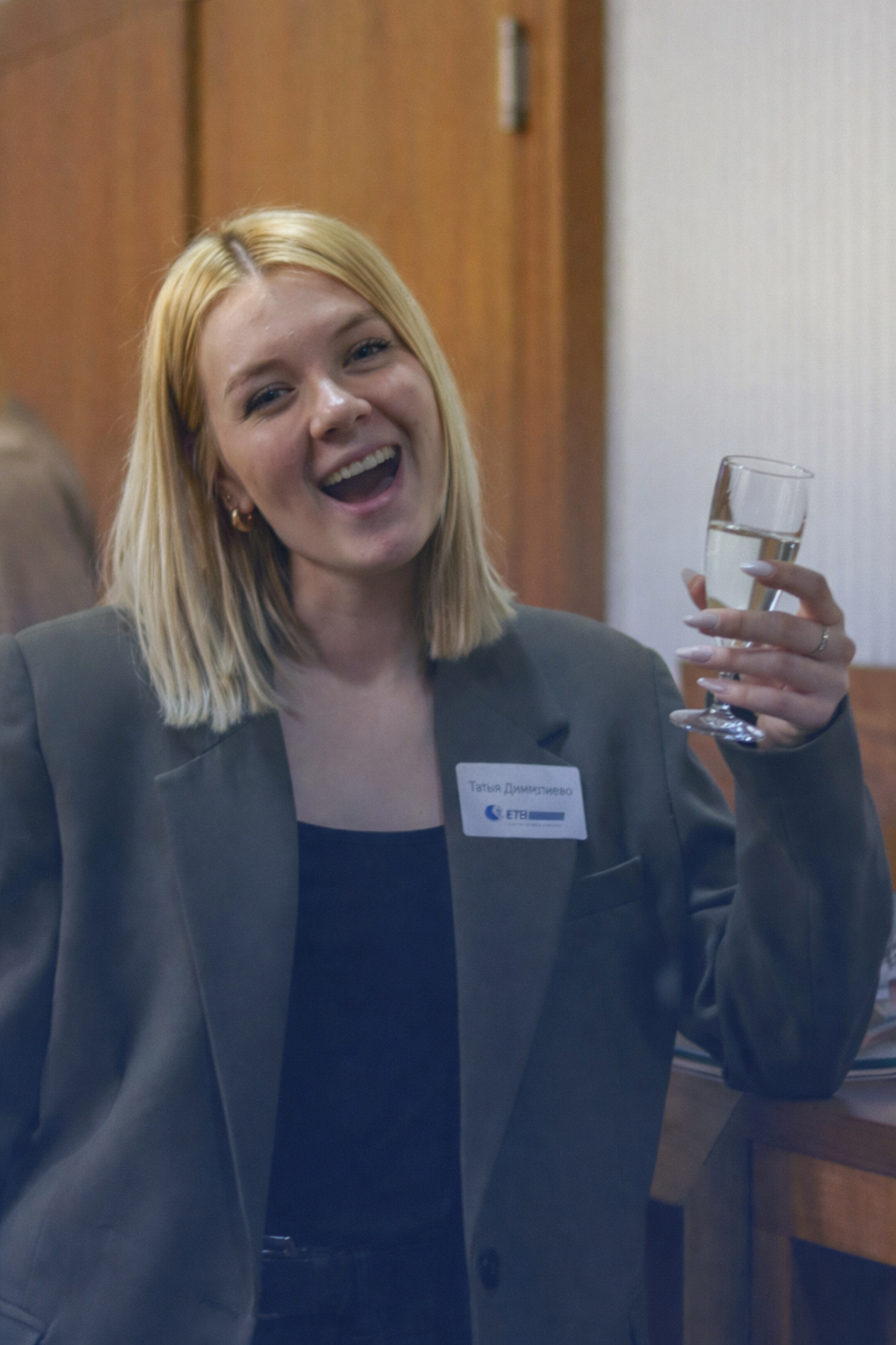 Students networking